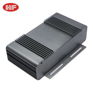 boîtier en aluminium de dissipateur thermique de châssis d'amplificateur en aluminium